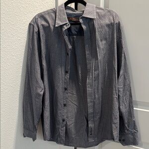 Ben Sherman Gray Casual Button Down Shirt